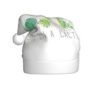 EWQrtyy Go Sit On A Cactus Printing Community Incontri Cappelli di Natale Per Unisex Adulti Donne Uomini Spettacoli Palcoscenici Festa Gioia