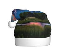 EWQrtyy Grand Teton Parco Nazionale Stampa Incontri Comunità Cappelli di Natale Per Unisex Adulti Donne Uomini Spettacoli Palcoscenici Gioia di vacanza