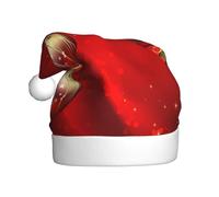 EWQrtyy Natale Lanterna Rossa Stampa Incontri Comunità Cappelli di Natale Per Unisex Adulti Donne Uomini Spettacoli Palcoscenici Festa Gioia