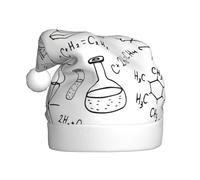 EWQrtyy Stampa di chimica Stampa Comunità Incontri Cappelli di Natale Per Unisex Adulti Donne Uomini Spettacoli Palcoscenici Gioia di vacanza