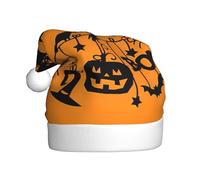 EWQrtyy Strega di Halloween Volare Stampa Comunità Incontri di Natale Cappelli Per Unisex Adulti Donne Uomini Spettacoli Palcoscenici Gioia