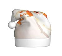 EWQrtyy Tradizionale Koi Carpe Con Macchie Stampa Incontri Comunità Cappelli di Natale Per Unisex Adulti Donne Uomini Spettacoli Palcoscenici Gioia di vacanza