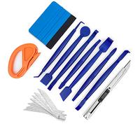 Ewrap - Strumenti per avvolgimento in vinile, kit per tinta per finestre, strumento per dettagli in vinile, con set di bastoncini per avvolgere, tergipavimento in feltro, lame di coltello