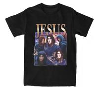 EWRdutAEAE I Love Jesus Viktor Arcane Meme Printed T Shirts Black S