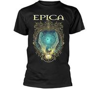EWRdutAEAE Mirror by Epica T-Shirt Quality Black XL