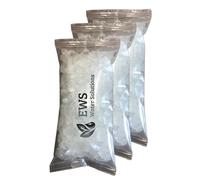 EWS® | 3 RICARICHE IN CRISTALLI DI POLIFOSFATO PER FILTRO DOSATORE CALDAIA, LAVATRICE, LAVASTOVIGLIE DA 140 g./cad UNIVERSALE Compatibile con dosatori DP1 RBM e Polifemo IVAR