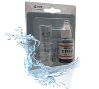 EWS® Kit per l'Analisi della Durezza dell'Acqua (calcare). Test rapido e semplice per: Addolcitore Acqua, Piscina, Acquario, Idromassaggio