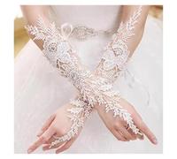 EWUHYFP 2pair Wedding Gloves Lace Short Long For Photo Bride Proposal Evening Flowers Handkerchiefs(Color 3)
