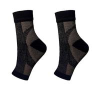 EWUHYFP Cavigliera 1 paio di calzini a compressione infusi rame, antidolorifici for la caviglia, sportivi da corsa e yoga a anti-fatica(1Pair-Style4,S/M)