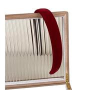 EWUHYFP Cerchietto Rosso Fascia rossa sottile for donna Cerchio for capelli dolci Natale Decora accessori moda in spugna(Color 6)