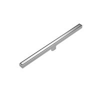 EWUHYFP Grigio Canna di Fucile 304 Scarico a Pavimento in Acciaio Inossidabile Stripe Lavatory Bagno Doccia Drenaggio lineare Lungo Scarichi a Copertura(Brushed Nickel,800mm)