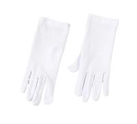 EWUHYFP Guanti da donna alla moda for la primavera e l'estate, protezione solare, sottili, in tinta unita, for cerimonia, danza, traspiranti, guida(WHITE)