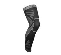 EWUHYFP Manicotti Compressivi Maniche a compressione for tutta la gamba, tutori for ginocchia, supporto protettivo(Black-1Pcs,M)