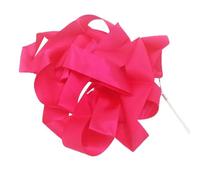 EWUHYFP Nastro da Danza 4M, Striscia, Ginnastica Ritmica, Balletto, Streamer, Asta Girevole, Bastone, Nastri Colorati for Fitness(Rose Red)