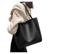 EWUHYFP Slouchy Tote Bag Borse a tracolla da donna, secchiello, tinta unita, retrò, grande capacità, tote bag