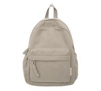 EWUHYFP Zainetto Donna Zaino in velluto a coste for donne semplici e casual. Borse da viaggio versatili for il ritorno a scuola. Borsa or ragazza Grande Capacità(Khaki)