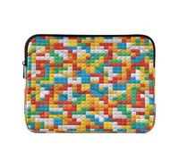 Ewusp Building Blocks - Custodia protettiva per laptop da 14 pollici, impermeabile, antiurto, borsa da trasporto per computer portatile e tablet 34 x 26 x 2 cm