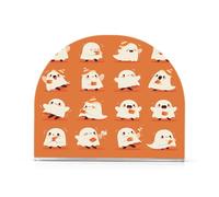 Ewusp Porta tovaglioli in acrilico per Halloween Boo per tavolo da cocktail autoportante Porta tovaglioli di carta Dispenser per Ristorante Cucina Bar Accessori