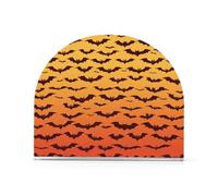 Ewusp Portatovaglioli in acrilico con pipistrelli di Halloween per tavolo da cocktail autoportante porta tovaglioli dispenser di carta per ristorante cucina bar accessori