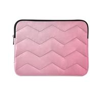 Ewusp Rosa Tinta Unita Del Computer Portatile Manica 14 Pollice Custodia Protettiva Del Computer Portatile Impermeabile Antiurto Valigetta Borsa Da Trasporto per Computer Notebook Tablet 34x26x2 cm