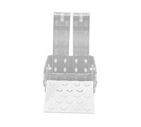 Ewxdghy Piattaforma per basking tipo recinzione per tartarughe, piattaforma per acquario per acquario per piccoli rettili rana tartaruga, pontile di riposo in acrilico trasparente con (TD)