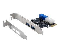EX-11049 - Cavo USB 3.2 Gen 1 PCIe Kar a 2 porte