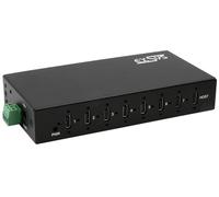 EX-12277HMS HUB metallico USB 3.2 Gen 2 a 7 porte, con 7 connettori C