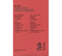 Ex voto. Ediz. italiana e inglese - Soriano Francisco