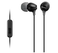 SONY MDREX15APB.CE7 Cuffie Auricolari con Microfono, Stereofonico, 100 dB, 16 , Nero