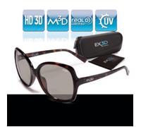 EX3D Donna 3D Occhiali Da Passivo Retrò Filtro Polarizzatore per HD 3D-TV Cinema