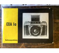 EXA 1A 1 Manuale D'uso - Testo Tedesco - Classic-Camera-STORE DRESDA