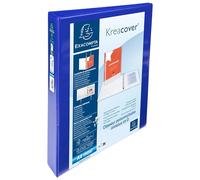 Exacompta 10 raccoglitori personalizzabili 2 tasche A4 4 anelli blu