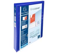 Exacompta 10 raccoglitori personalizzabili 3 tasche A4 2 anelli blu