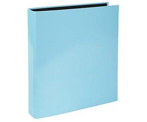 Exacompta 10 raccoglitori rigidi Aquarel A4 2 anelli blu pastello