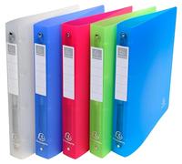 Classeur 4 anneaux 30 mm polypropylene chromaline (avec etiquette de dos) - a4 maxi