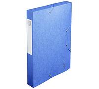 Exacompta 10 scatole archivio Cartobox A4 dorso 4 cm blu