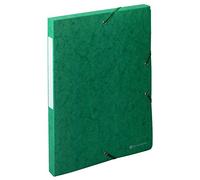Exacompta 10 scatole archivio Scotten A4 dorso 2,5 cm verde