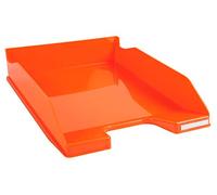 Exacompta 113288D Vaschetta Corrispondenza, Arancio Glossy, 34.7 x 25.5 x 6.5