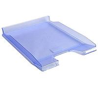 Exacompta 11410D Set di 10 Vaschette porta corrispondenza MINI-COMBO, 347 x 255 x 38 mm, Blu ghiaccio translucido