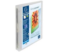 Exacompta 12 raccoglitori PP rigidi personalizzabili A4 4 anelli incolore