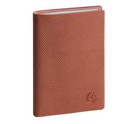 Exacompta - 1301369E - Agenda settimanale tascabile SAS 13 Canvas - 9 x 13 cm - Agosto 2025 ad agosto 2026 - Colori terracotta