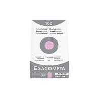 Exacompta 13230B Cartoncini Bristol, 7x10 cm, Rosa