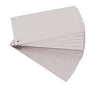 Exacompta 13485B Divisori e Segnaletica, 10x24 cm, Grigio