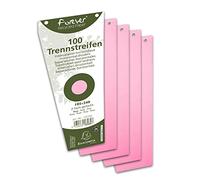 Exacompta 13535E Cartoncini Bristol, 10.50 x 24 x 2.30 cm, Rosa, 100 Pezzi