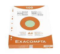 Exacompta 13656E Cartoncini Bristol, 21x29 cm, Multicolore