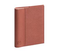 Exacompta - 137649E - Agenda settimanale tascabile Eurotime 13S a spirale, Duo Kaa, 9 x 13 cm, da gennaio a dicembre 2025, colore: terracotta