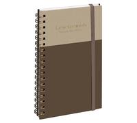 Exacompta 1601986E - Agenda settimanale tascabile SAD 16S Gustave, 9 x 16 cm, da settembre 2026 a dicembre 2027-16 mesi, colore: marrone/gree