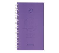Exacompta - 164477E - Agenda settimanale tascabile SAD 16S Linicolor - 9 x 16 cm - da settembre 2024 a dicembre 2025-16 mesi - colori viola