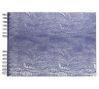 Exacompta 16502E - Album portafoto a Spirale, 50 Pagine, 32 x 22 cm, Motivo Puzzle, Colore: Fucsia