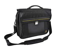 Exacompta 17134E Exactive, Custodia Nero Per Laptop 13.3 Pollici e Tablet, Poliestere di alta qualtià, Interno Imbottito Per Proteggere Computer e Tablet